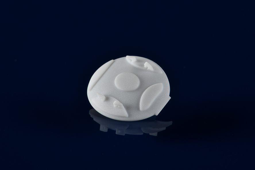 Macor artificial eye support